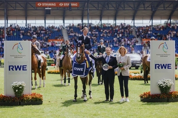 Ben Maher claims a five-star win and leading rider at the prestigious Aachen premier event Ben Maher claims a five-star win and leading rider at the prestigious Aachen premier event